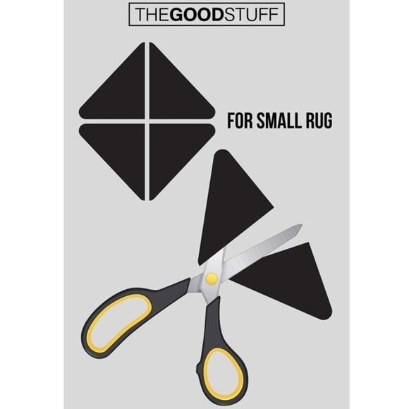 Rug Grippers Stop Rug Sliding on Hardwood Tiles Laminate and Vinyl Reusable x4 - Picture 7 of 8